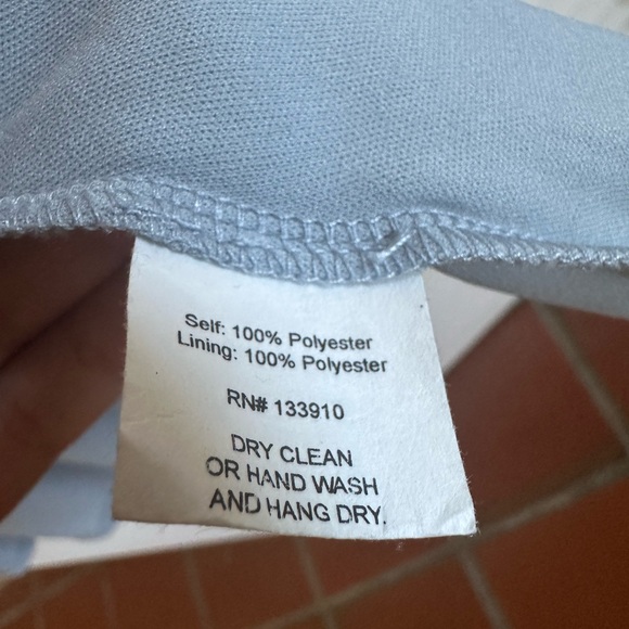 Jenn maxi dress from show me your mumu size large but hemmed steel blue chiffon - Picture 8 of 13